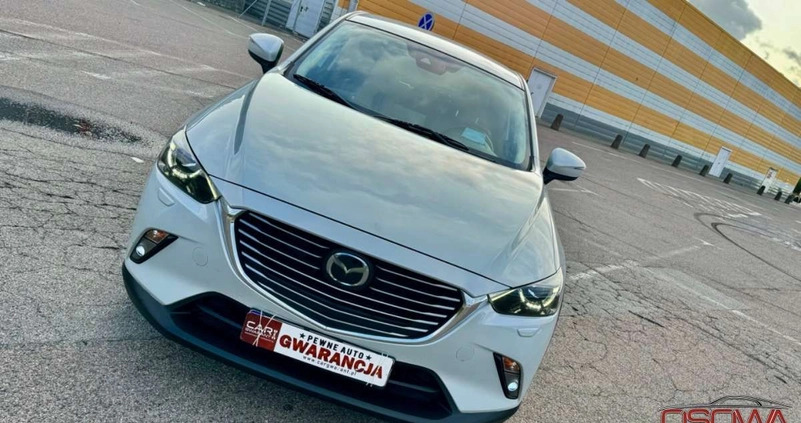 Mazda CX-3 cena 71777 przebieg: 119000, rok produkcji 2017 z Limanowa małe 781